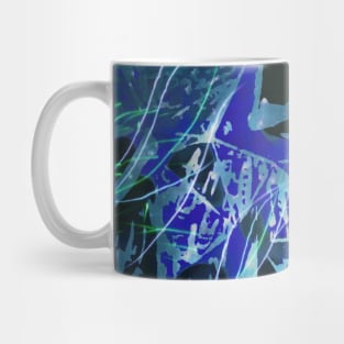 Ocean layer of depth, surreal design Mug